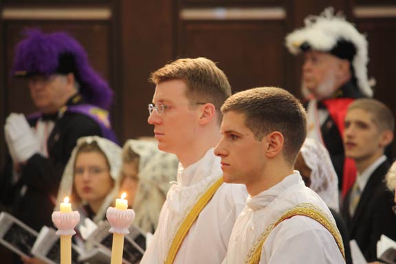 Deacons O'Neill and Eichman await Ordination