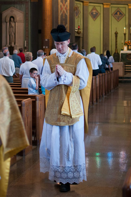 Fr. Kevin O'Neill's First Mass - Thou art a priest for ever After the order of Melchizedek