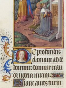De Profundis from a medieval manuscript