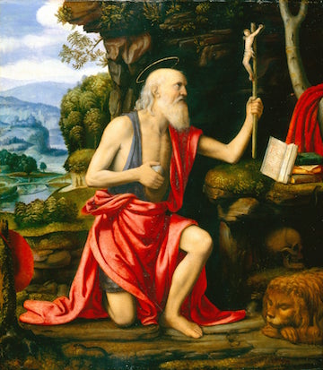 Painting of St. Jerome in Penitence
